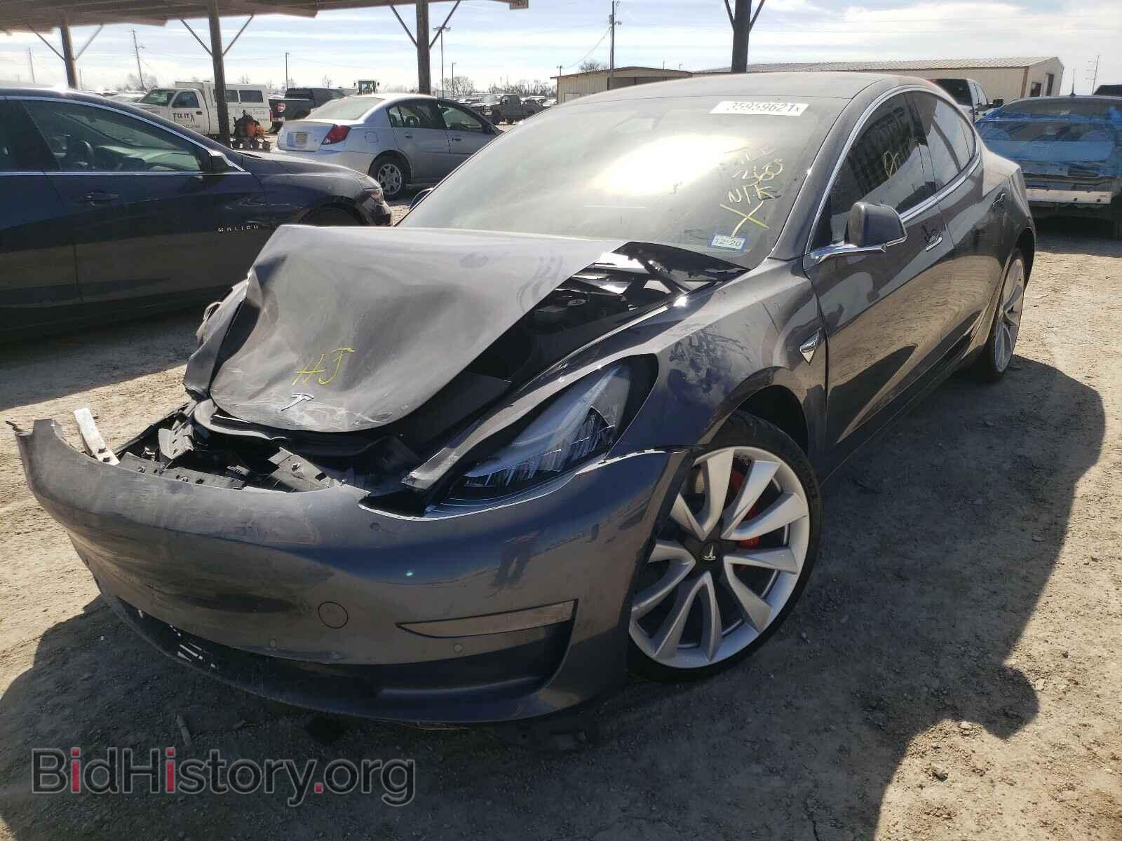 2018 TESLA MODEL 3 - VIN: 5YJ3E1EB2JF083304 - Фото 2