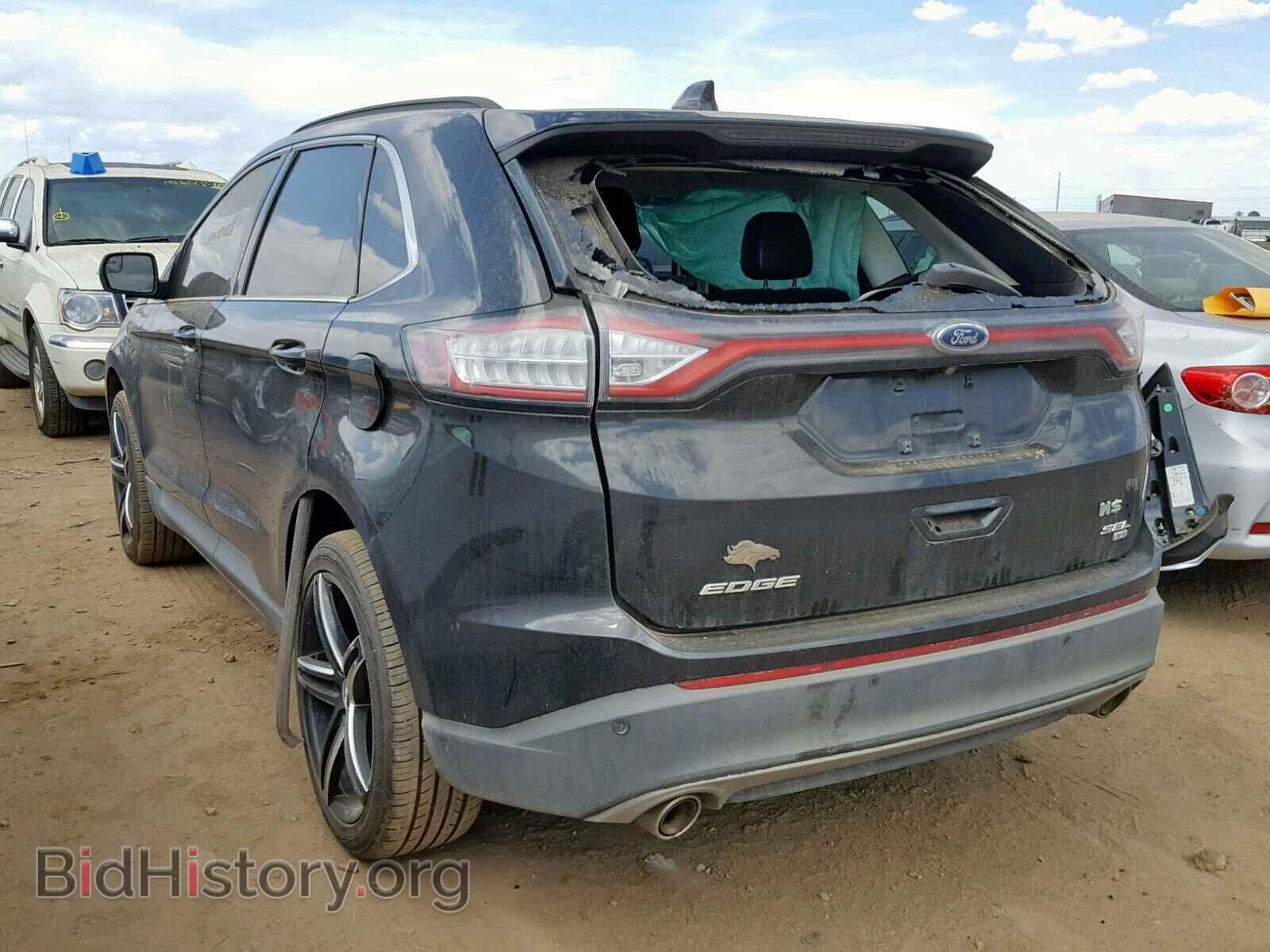 2015 FORD EDGE SEL - VIN: 2FMTK4J80FBB35050 - Фото 3