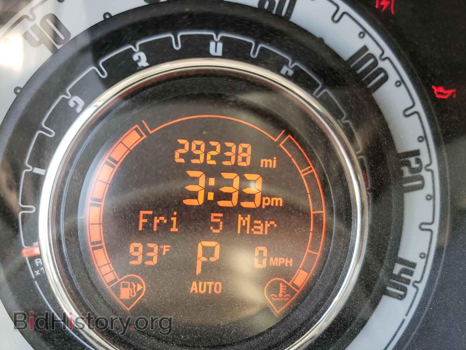 2012 FIAT 500 - VIN: 3C3CFFCR0CT237236 - Фото 8