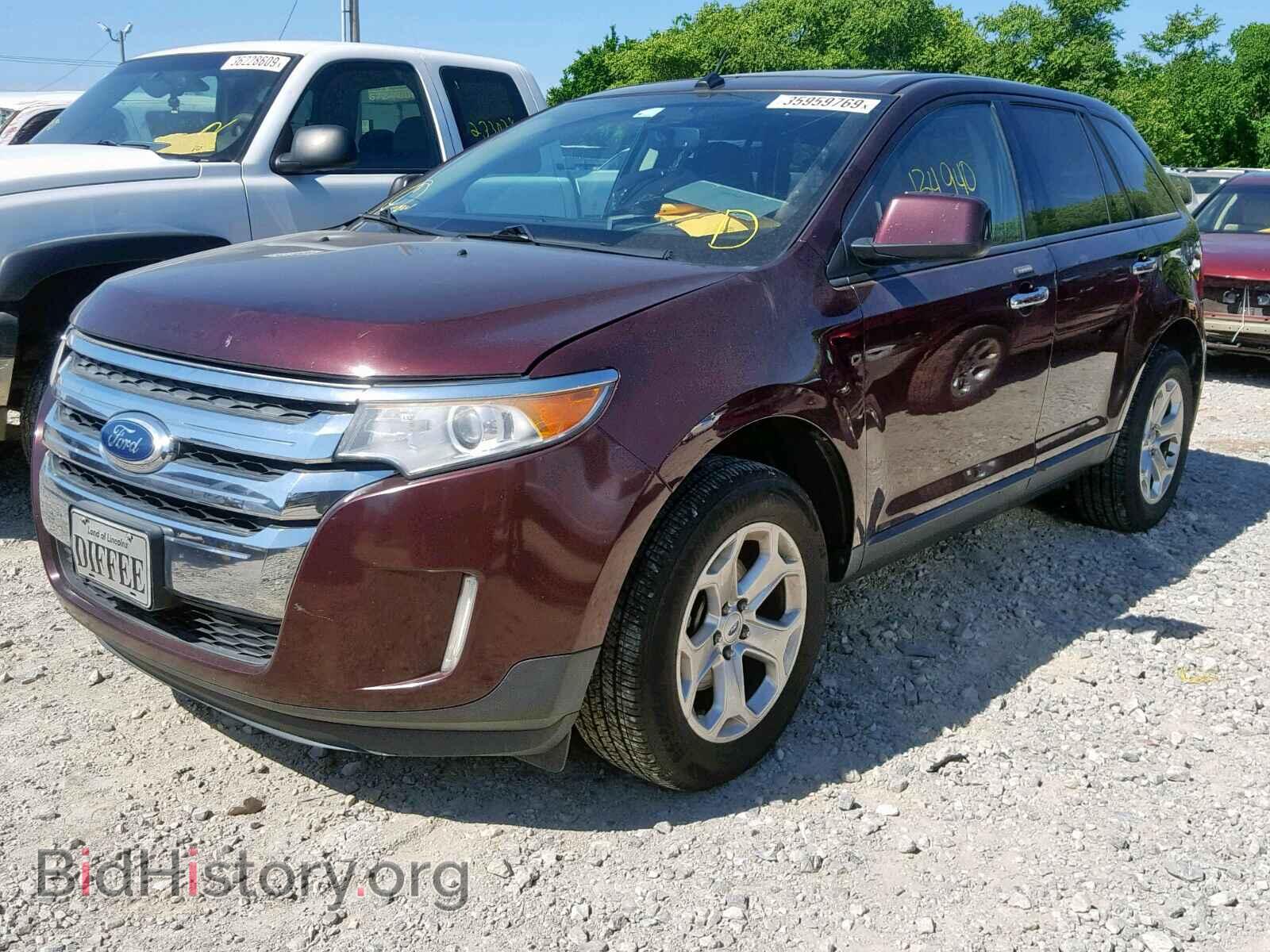 2011 FORD EDGE SEL - VIN: 2FMDK3JC6BBA76325 - Photo 2