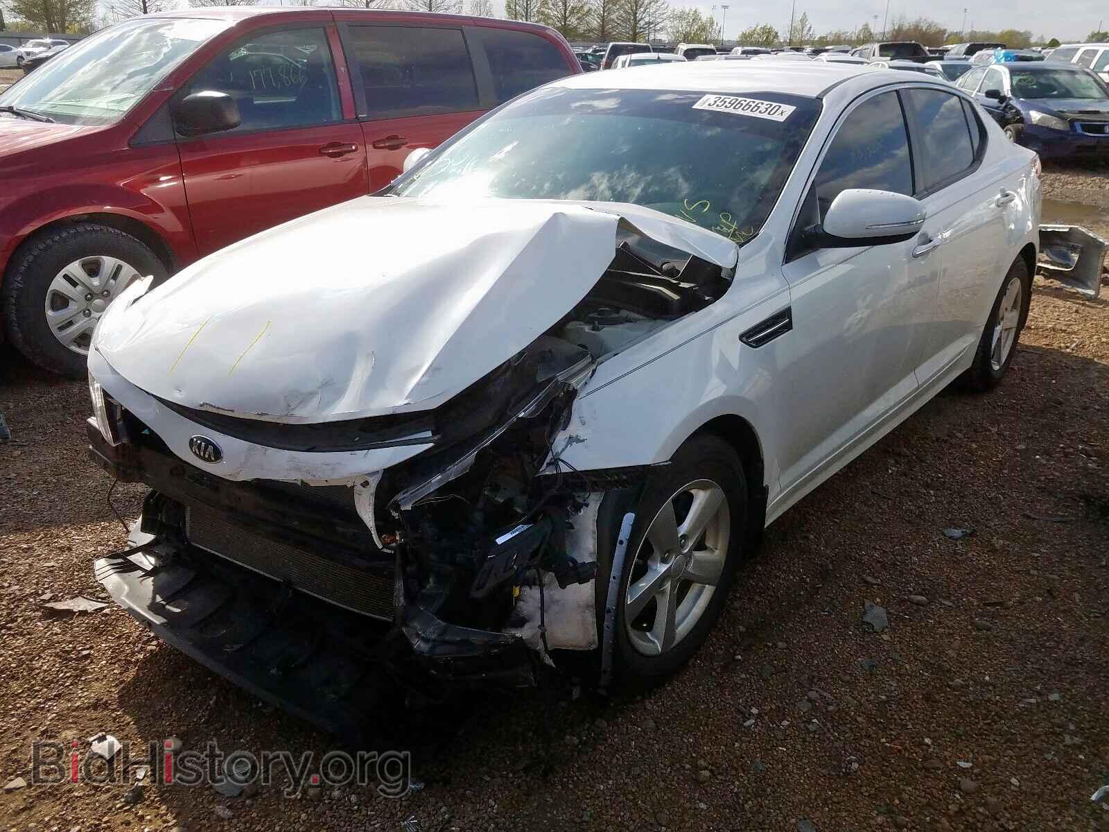 2014 KIA OPTIMA - VIN: KNAGM4A72E5453517 - Фото 2