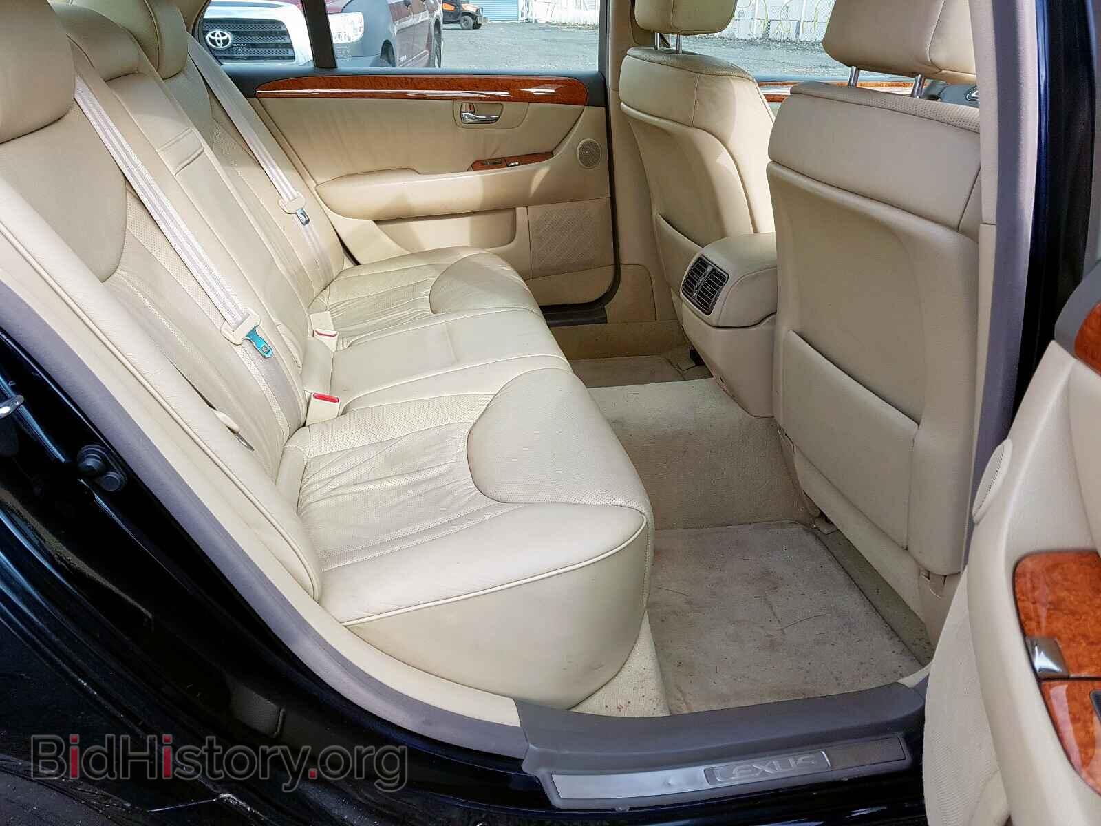 2004 LEXUS LS430 - VIN: JTHBN36F240124508 - Фото 6