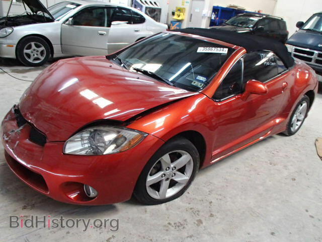 2007 MITSUBISHI ECLIPSE - VIN: 4A3AL25FX7E020660 - Фото 2