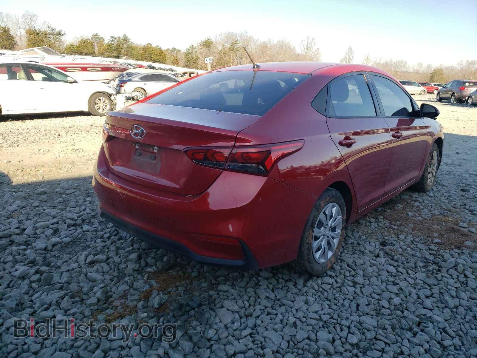 2019 HYUNDAI ACCENT - VIN: 3KPC24A34KE088357 - Фото 4