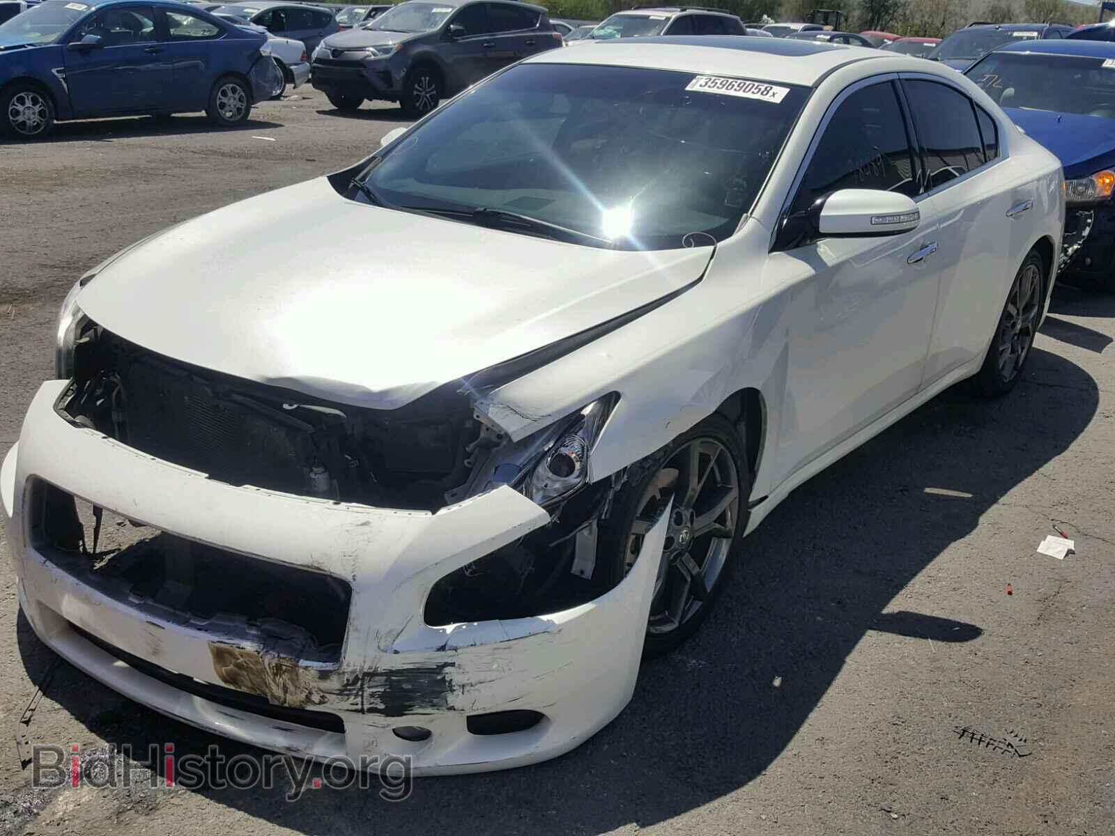 2014 NISSAN MAXIMA S - VIN: 1N4AA5AP2EC433874 - Фото 2
