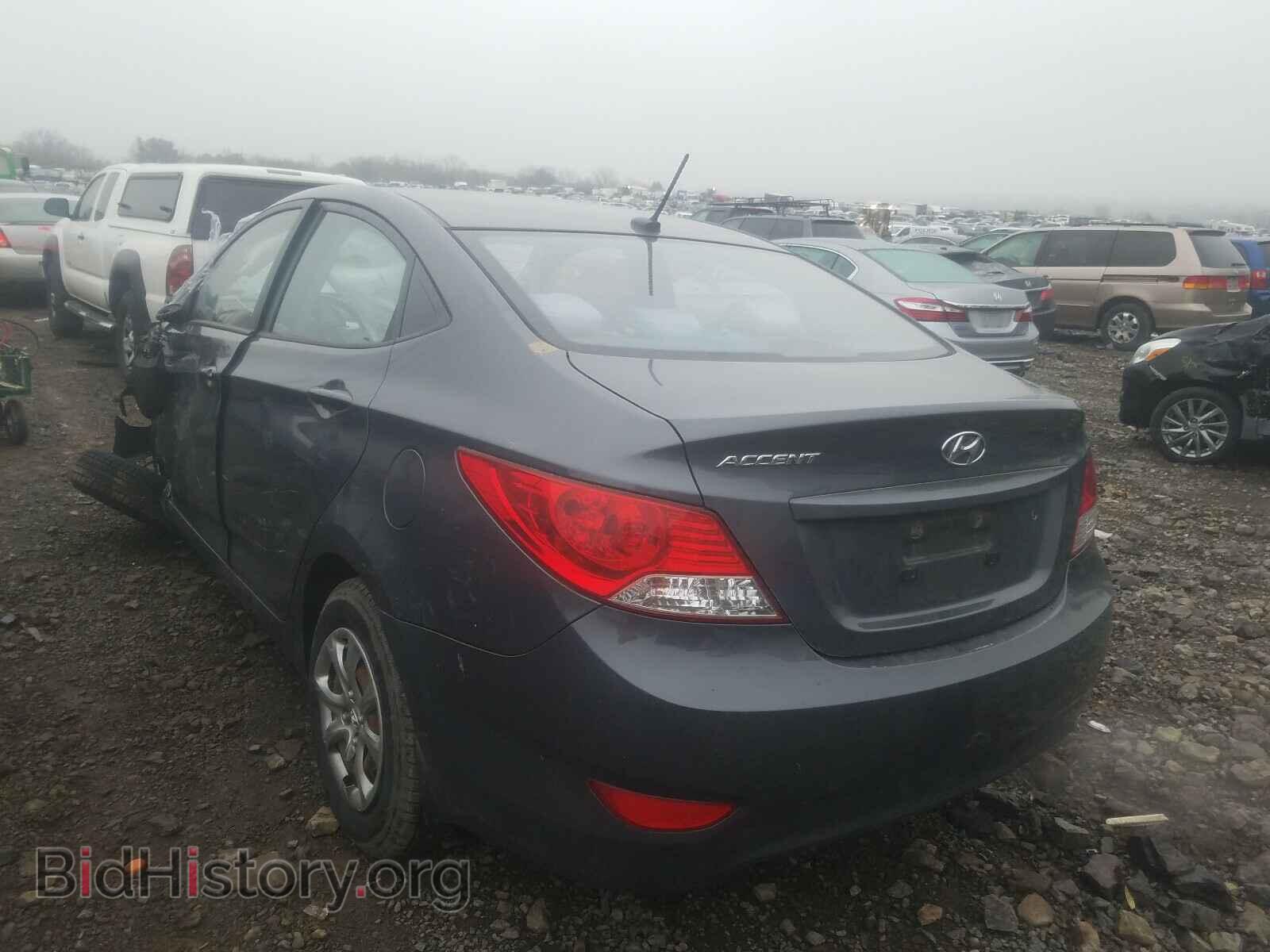 2013 HYUNDAI ACCENT - VIN: KMHCT4AE8DU272814 - Фото 3