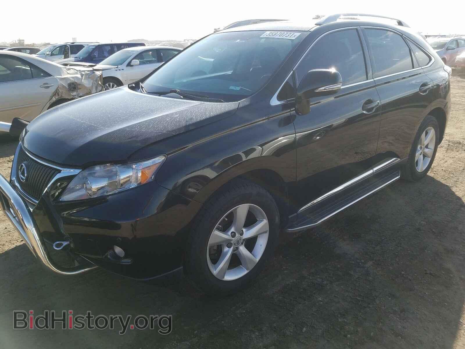 2011 LEXUS RX350 - VIN: 2T2BK1BA3BC116604 - Фото 2