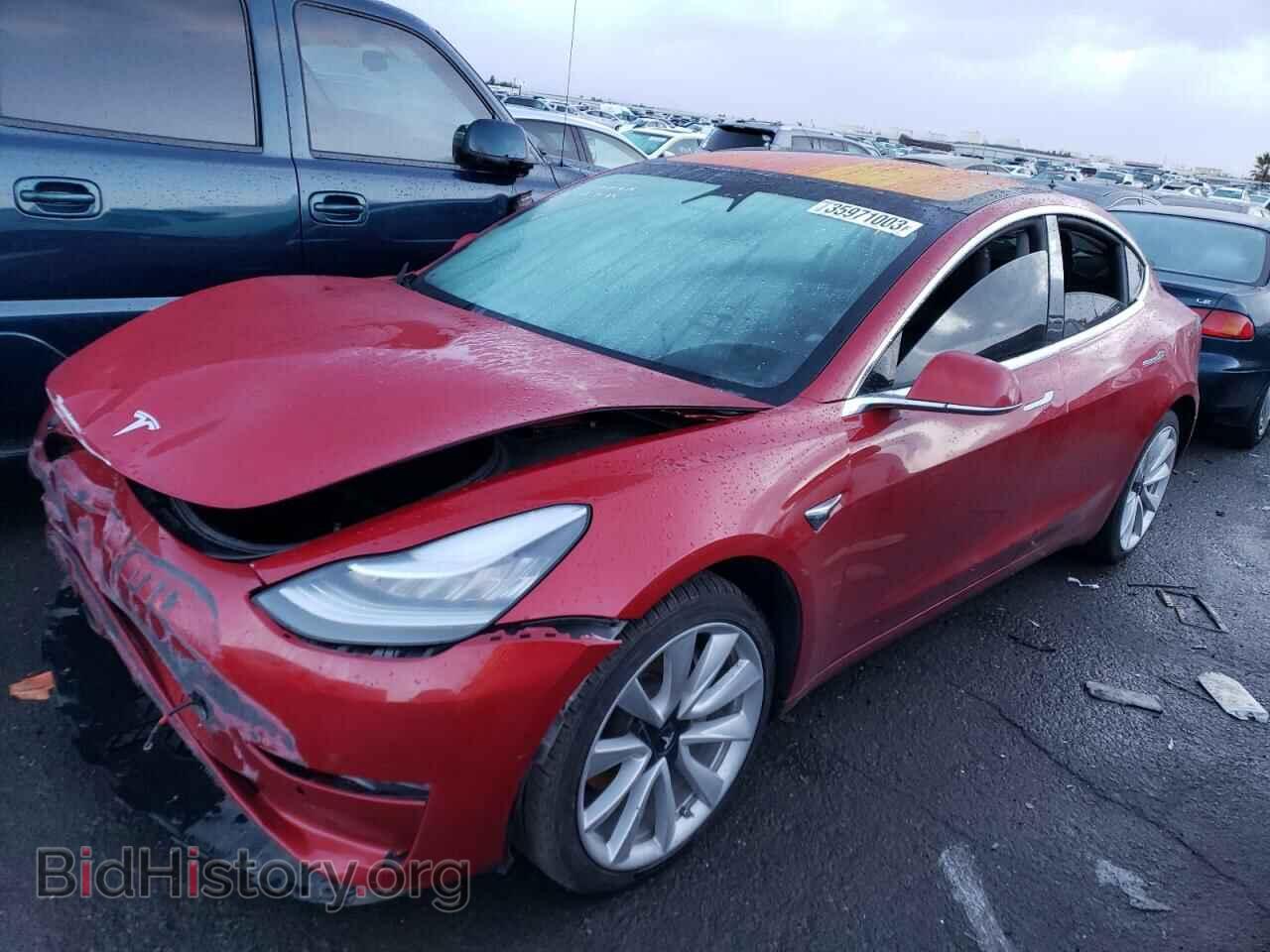 Фотография 5YJ3E1EA5JF004599 - TESLA MODEL 3 2018