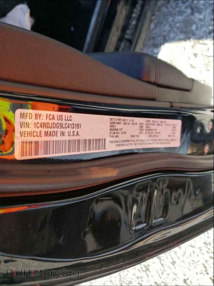 2020 DODGE DURANGO - VIN: 1C4RDJDG9LC413191 - Фото 10