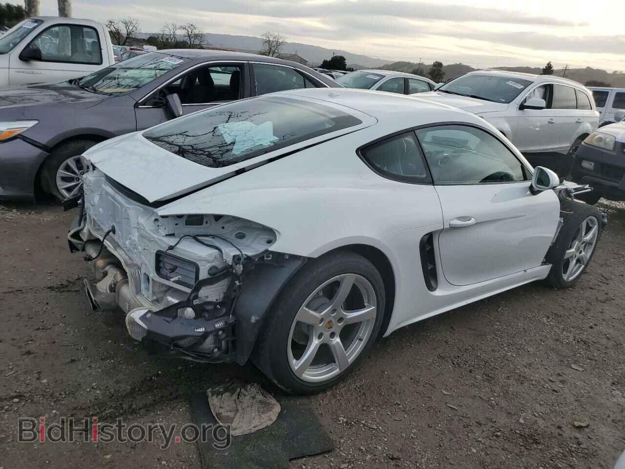 2018 PORSCHE CAYMAN - VIN: WP0AA2A82JK261475 - Фото 3