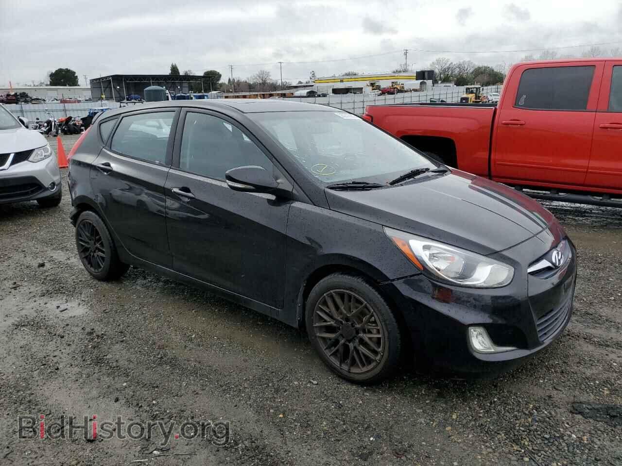 2013 HYUNDAI ACCENT - VIN: KMHCU5AEXDU073217 - Фото 4
