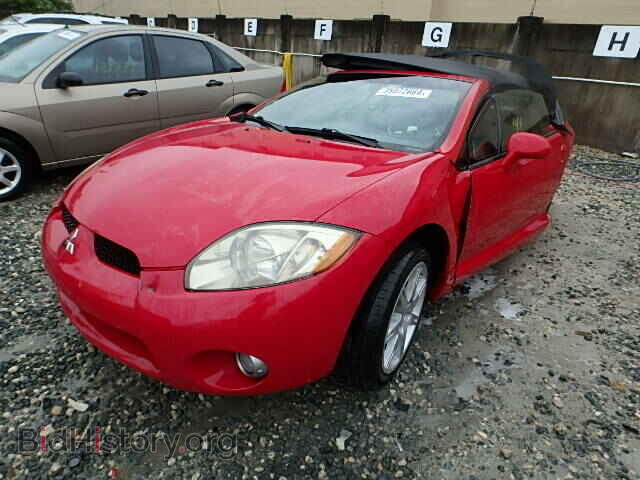 2007 MITSUBISHI ECLIPSE - VIN: 4A3AL35T17E002754 - Photo 2