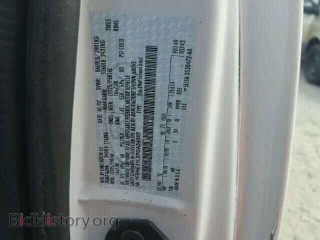 2007 FORD ECONOLINE - VIN: 1FBNE31L97DA54065 - Фото 10