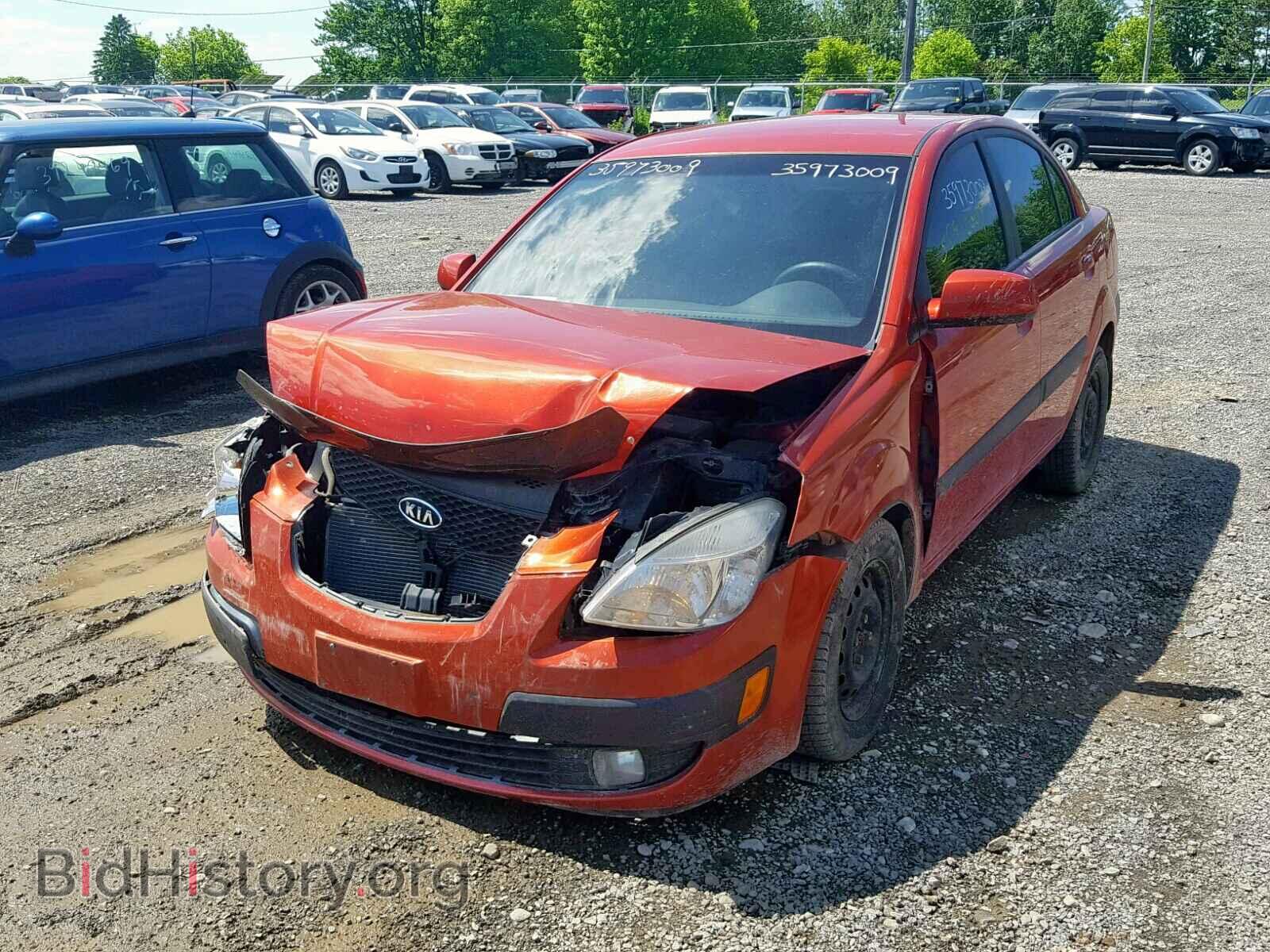 2007 KIA RIO BASE - VIN: KNADE123576209822 - Фото 2