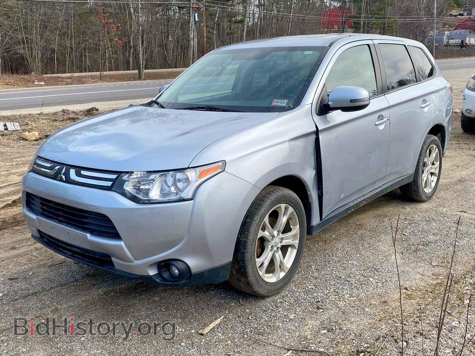 2014 MITSUBISHI OUTLANDER - VIN: JA4AZ3A37EZ008341 - Фото 2