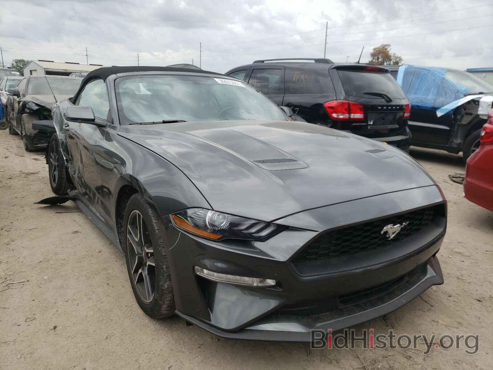 Photo 1FATP8UH2K5158567 - FORD MUSTANG 2019