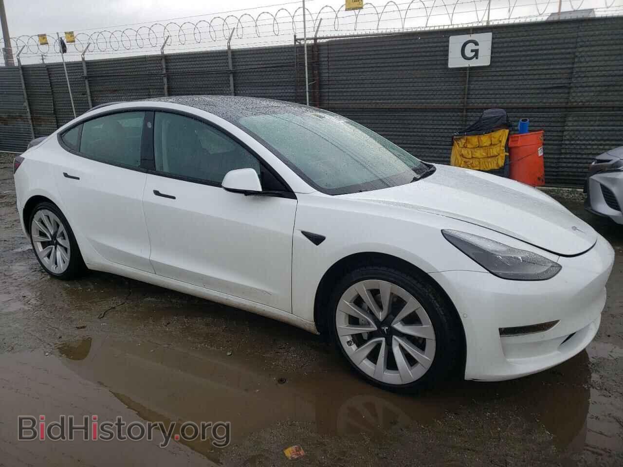 2022 TESLA MODEL 3 - VIN: 5YJ3E1EB7NF143602 - Фото 4
