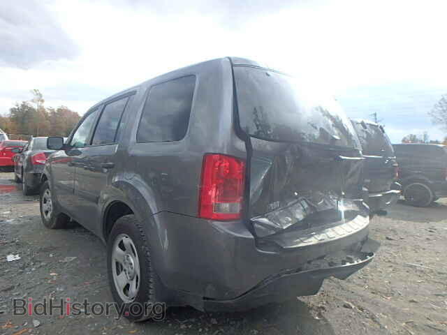 2013 HONDA PILOT - VIN: 5FNYF4H27DB073078 - Фото 3