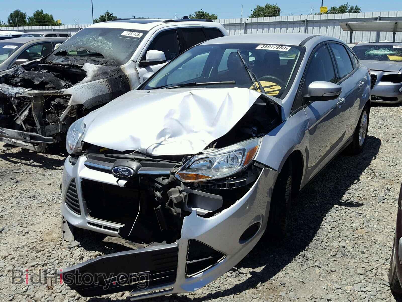 2014 FORD FOCUS - VIN: 1FADP3F28EL139280 - Фото 2