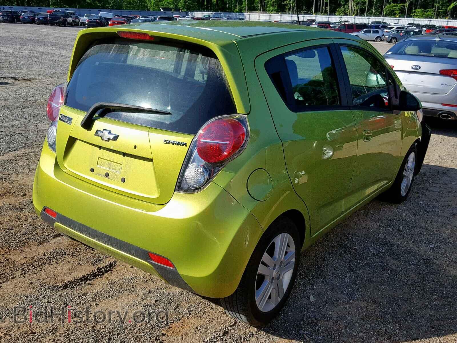 2013 CHEVROLET SPARK - VIN: KL8CB6S98DC606455 - Фото 4