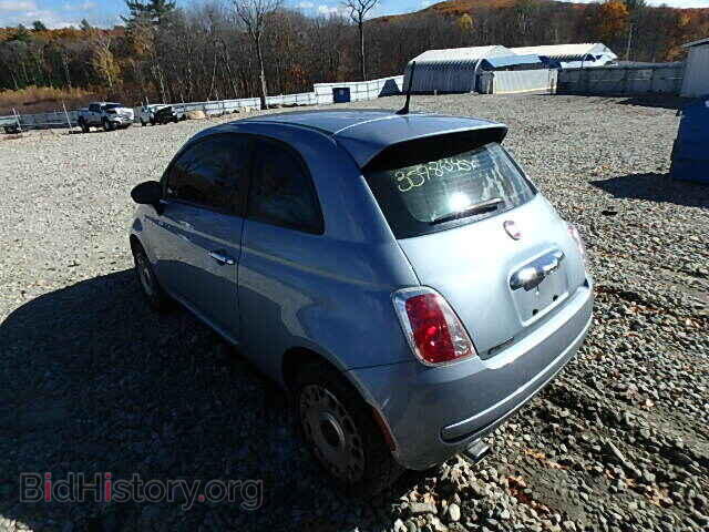 2013 FIAT 500 - VIN: 3C3CFFAR2DT514439 - Фото 3