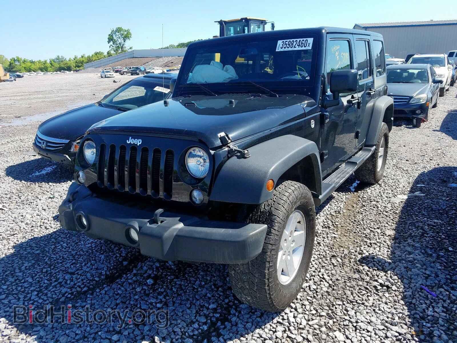 2017 JEEP WRANGLER - VIN: 1C4BJWDG3HL569306 - Фото 2