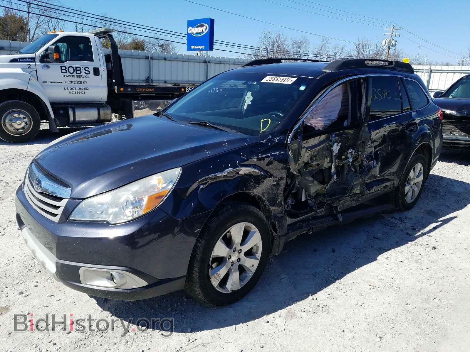 2011 SUBARU OUTBACK - VIN: 4S4BRCKC9B3412406 - Фото 2