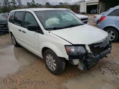 2008 Chrysler MINIVAN Town & COU, белый — VIN 2A8HR44H78R628485, Copart