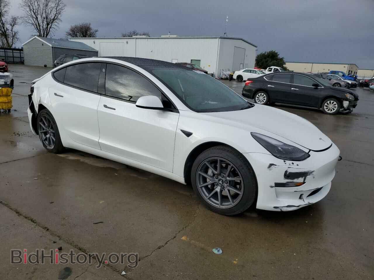 2022 TESLA MODEL 3 - VIN: 5YJ3E1EB9NF135419 - Фото 4