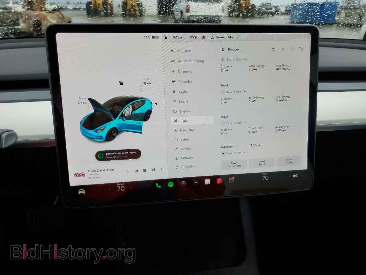 2022 TESLA MODEL 3 - VIN: 5YJ3E1EB9NF135419 - Фото 9