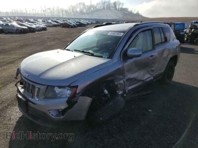 2017 Jeep COMPASS Compass LA, серебристый — VIN 1C4NJCEB8HD198409, Copart
