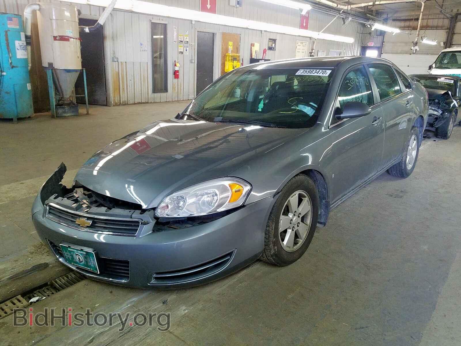 2008 CHEVROLET IMPALA - VIN: 2G1WB58K881306248 - Фото 2