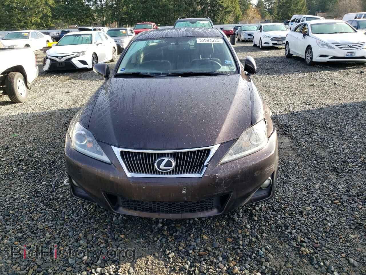 2012 LEXUS IS - VIN: JTHCF5C22C5060146 - Фото 5