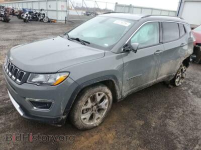 2020 Jeep COMPASS Compass LI, gray — VIN 3C4NJDCB1LT215501, Copart