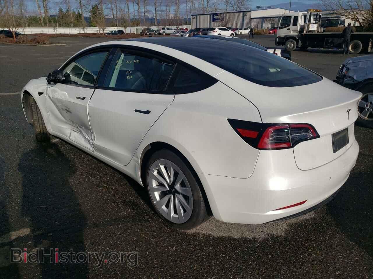 2022 TESLA MODEL 3 - VIN: 5YJ3E1EA2NF188664 - Фото 2