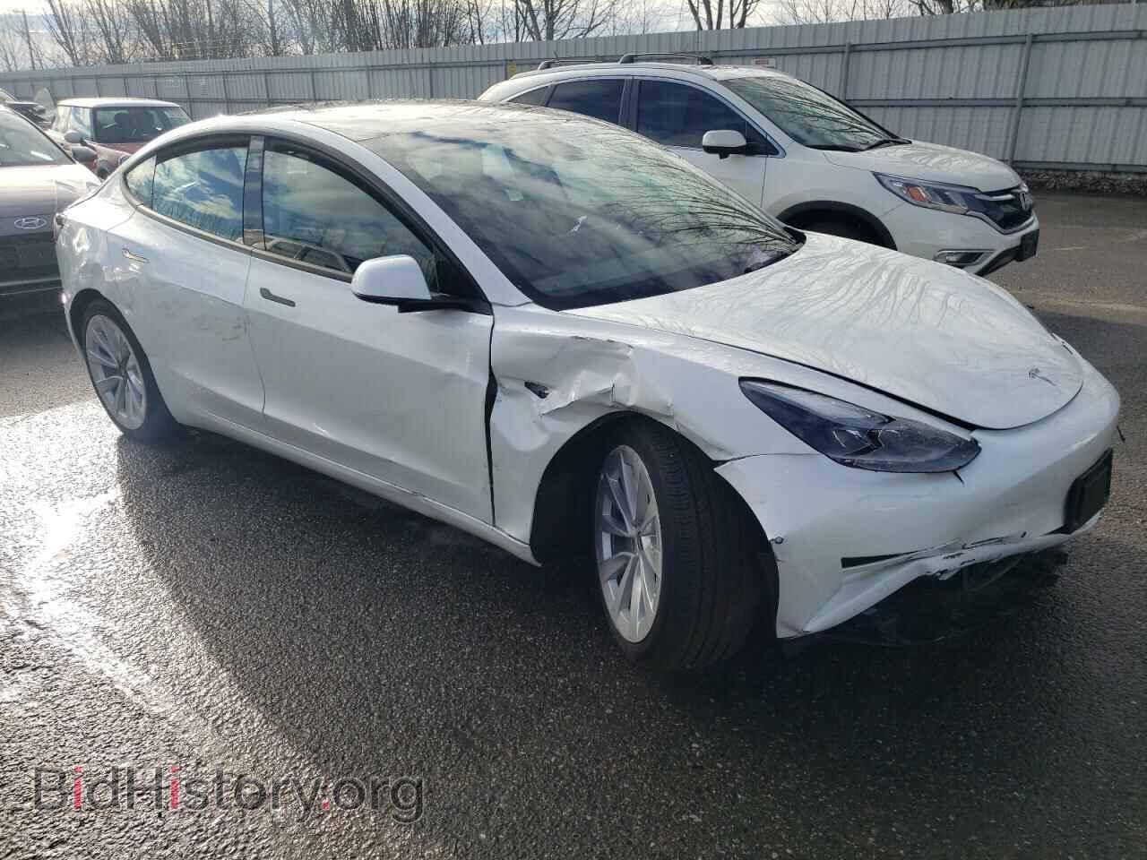 2022 TESLA MODEL 3 - VIN: 5YJ3E1EA2NF188664 - Фото 4