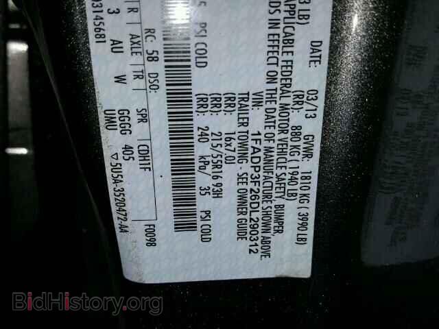 2013 FORD FOCUS - VIN: 1FADP3F26DL290312 - Photo 10