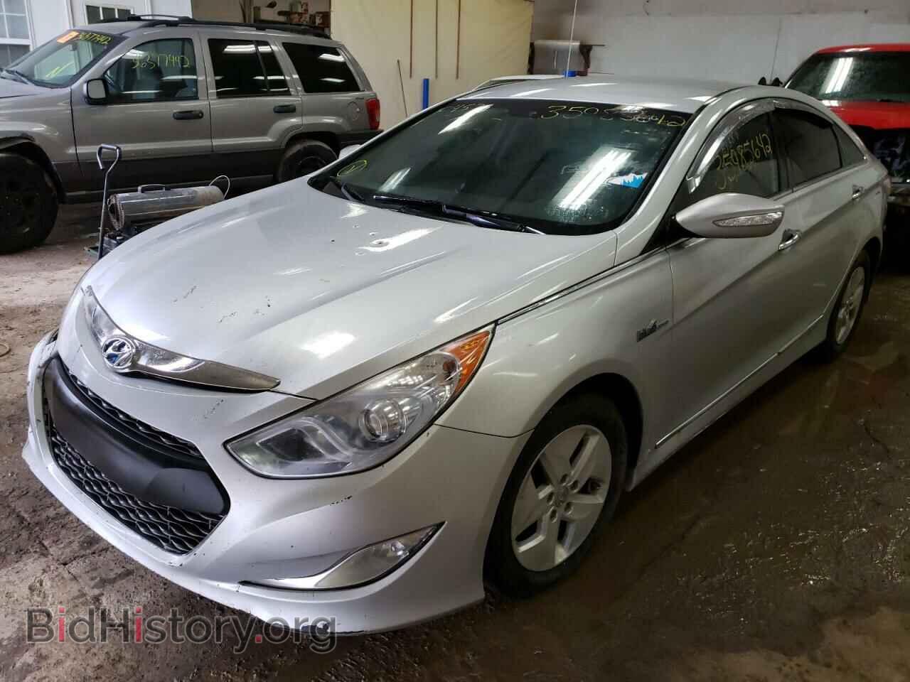 2012 HYUNDAI SONATA - VIN: KMHEC4A42CA045795 - Фото 2