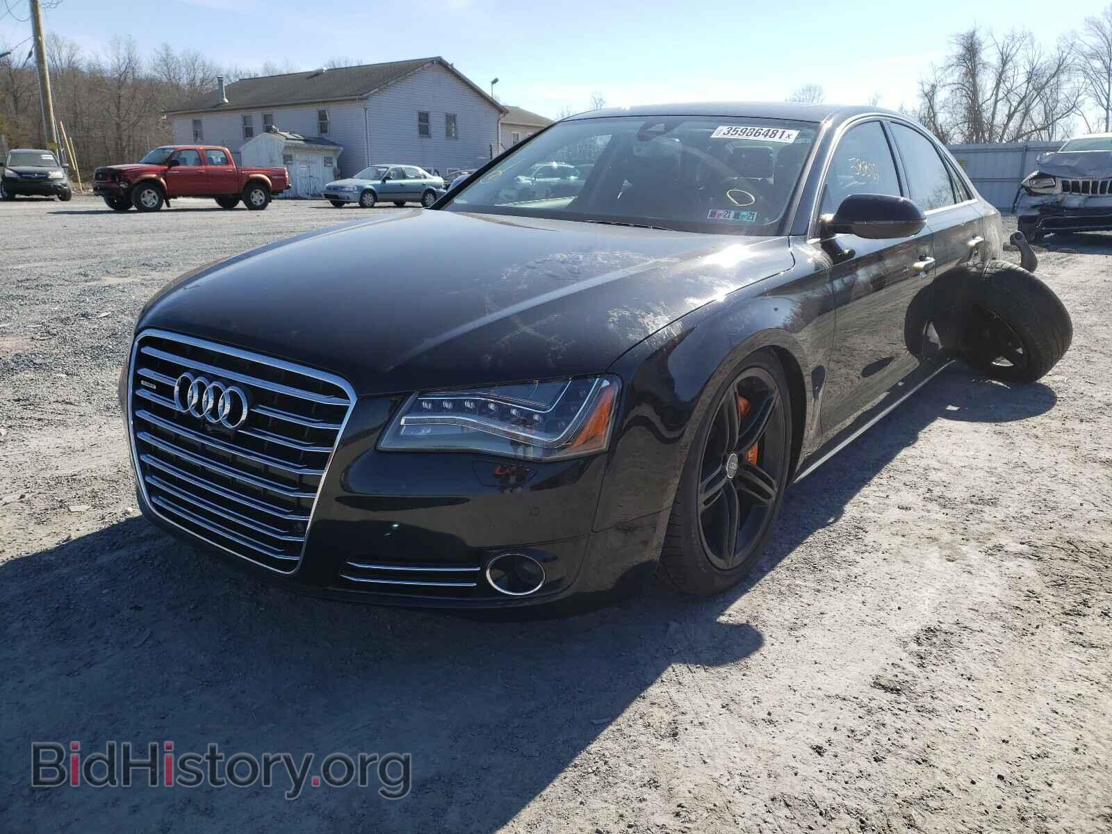2013 AUDI A8 - VIN: WAUA2AFD8DN010344 - Photo 2