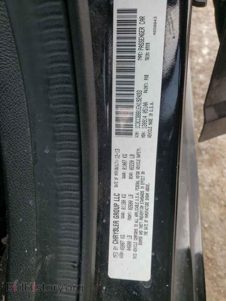 2014 CHRYSLER 200 - VIN: 1C3CCBBB1EN192493 - Фото 12
