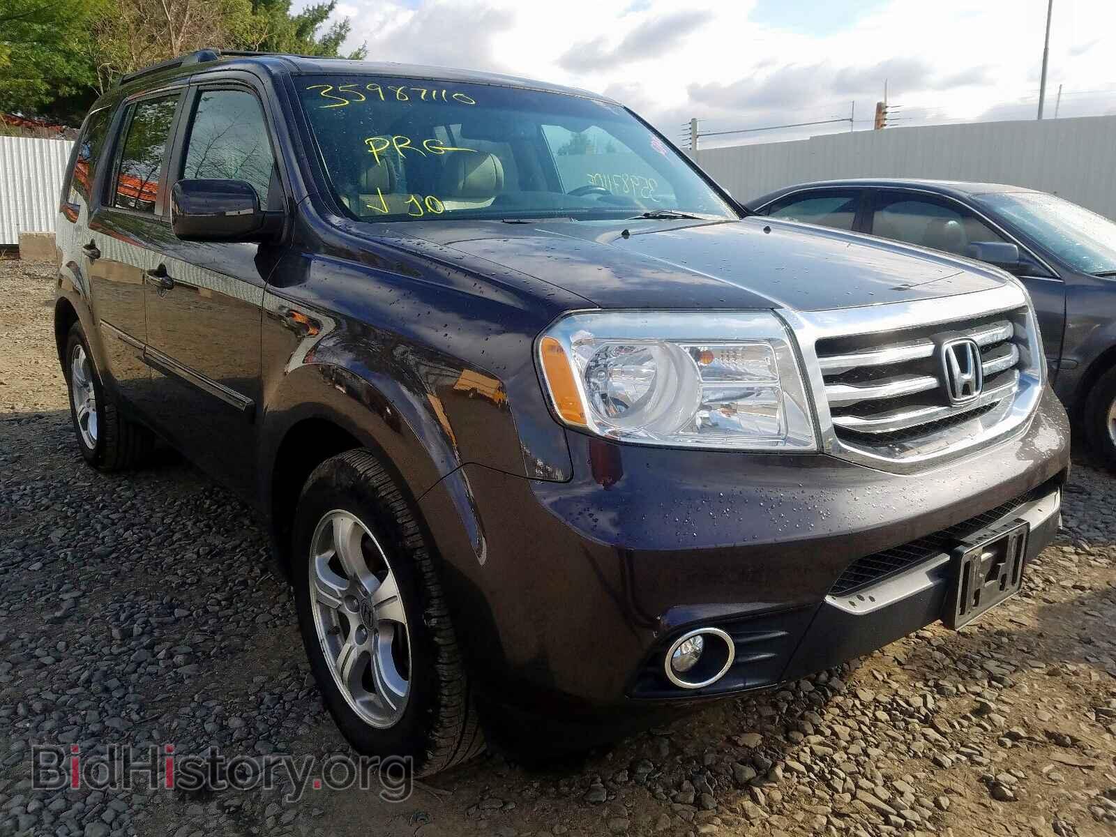 Фотография 5FNYF4H57CB010667 - HONDA PILOT 2012