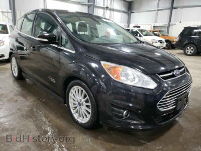 2014 Ford CMAX C-Max Prem, черный — VIN 1FADP5CU4EL507391, Copart