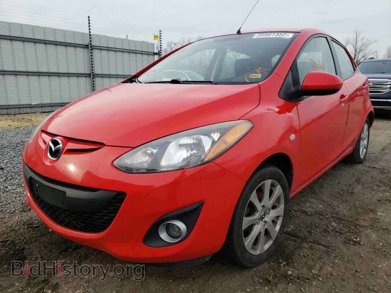 2013 MAZDA 2 - VIN: JM1DE1LZ7D0158280 - Фото 2