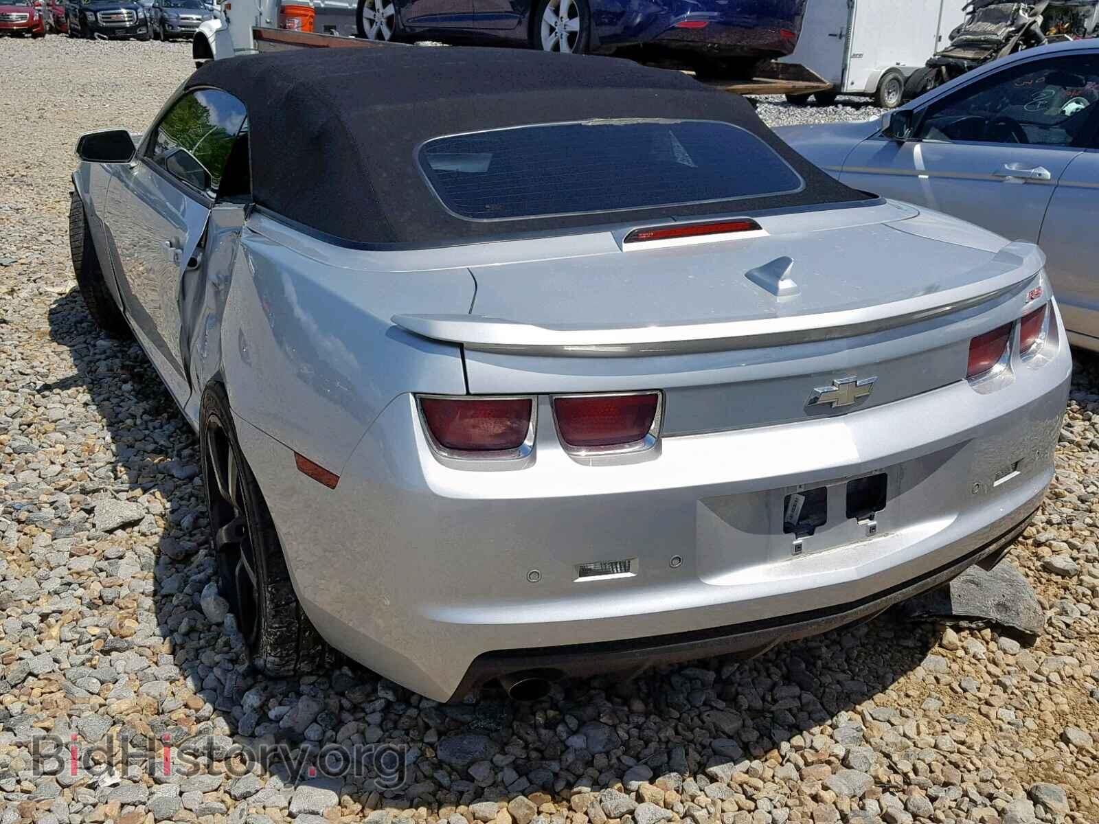 2012 CHEVROLET CAMARO - VIN: 2G1FC3D35C9105658 - Фото 3