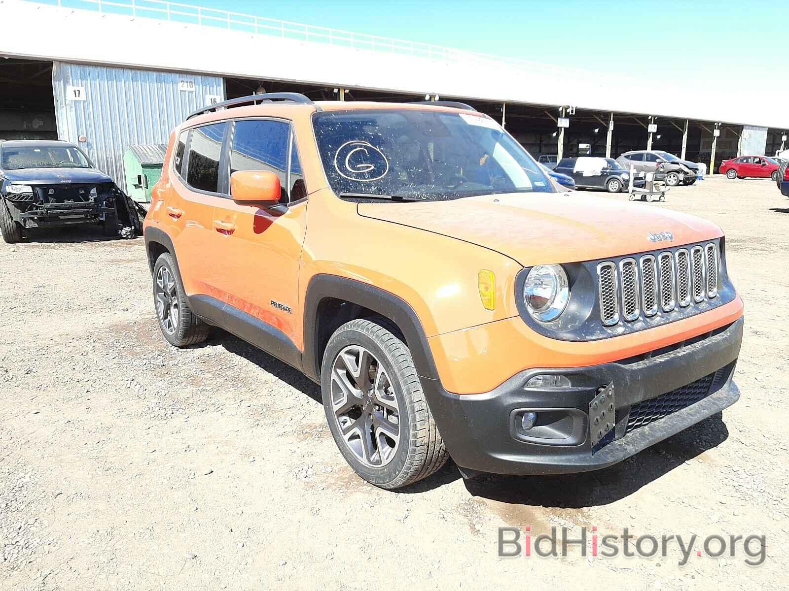 Фотография ZACCJABB7JPJ21440 - JEEP RENEGADE 2018