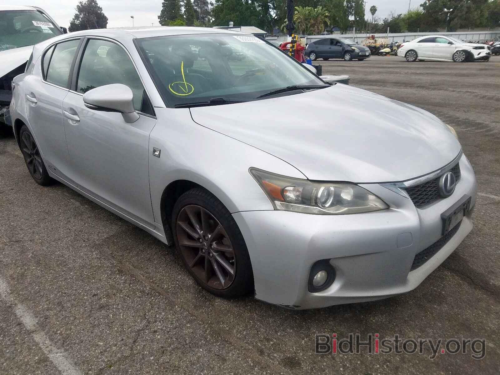 Photo JTHKD5BH6C2085821 - LEXUS CT 200 2012