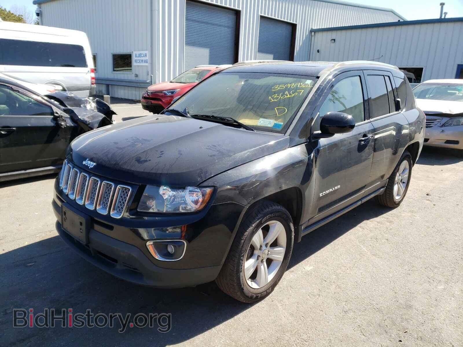 2015 JEEP COMPASS - VIN: 1C4NJDEB4FD136167 - Фото 2