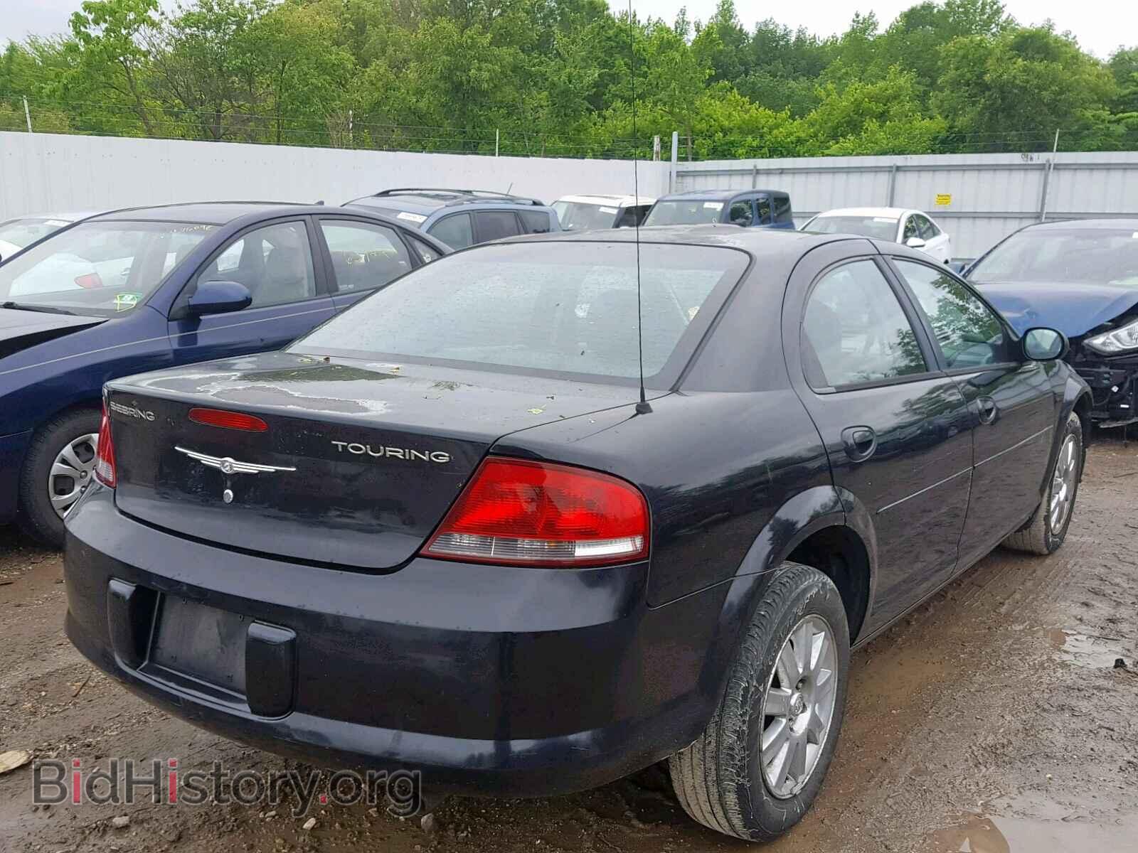 2004 CHRYSLER SEBRING - VIN: 1C3EL56R44N239175 - Фото 4