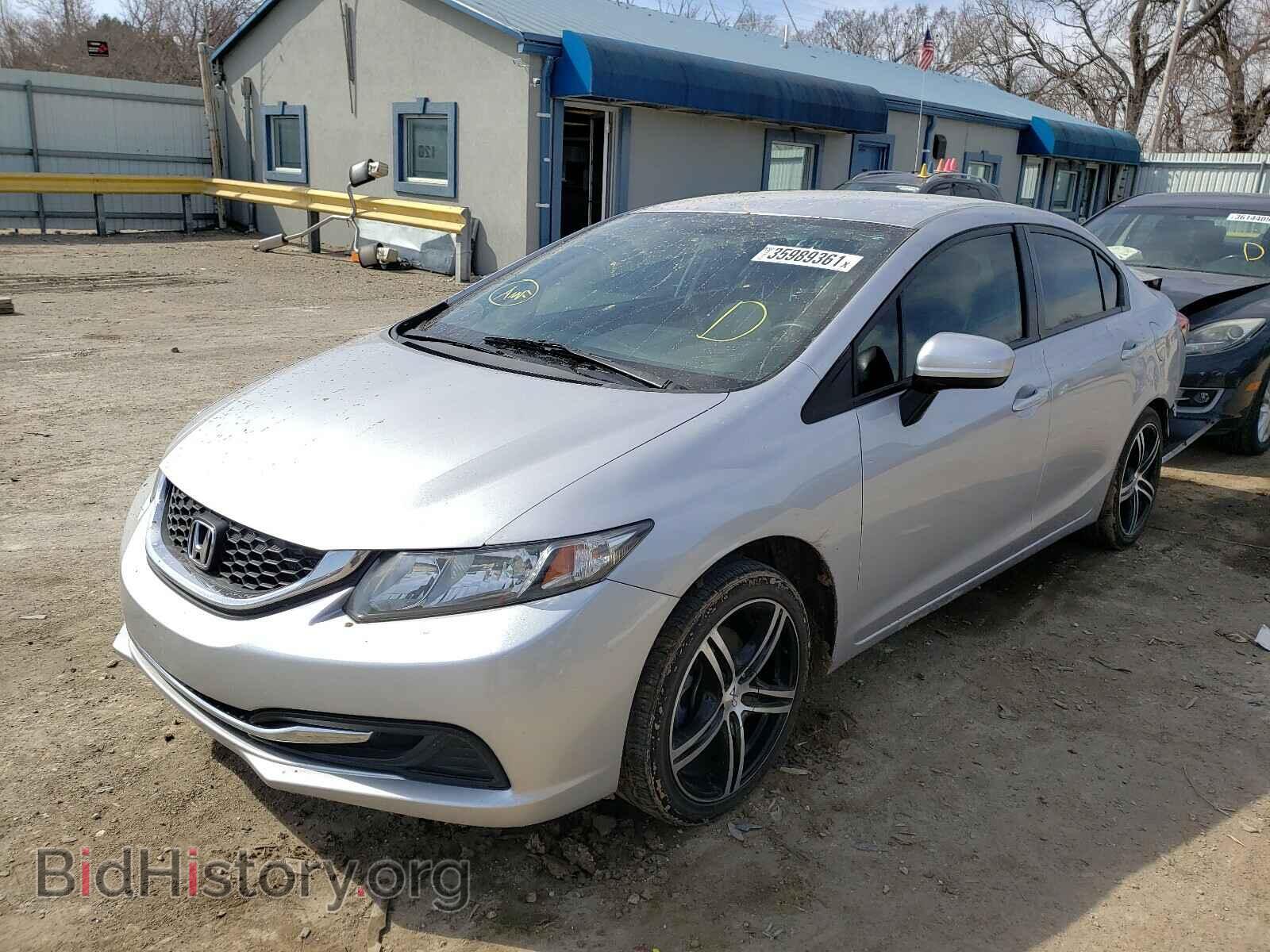 2014 HONDA CIVIC - VIN: 19XFB2F52EE064297 - Фото 2