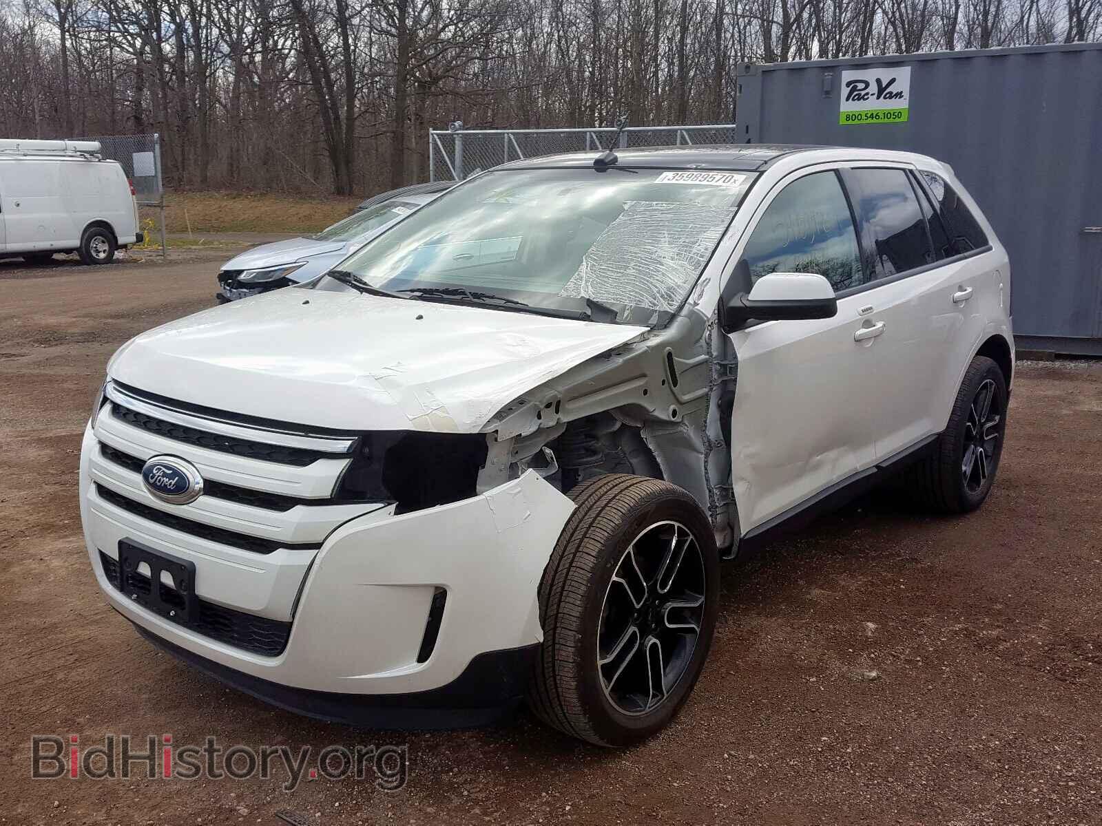 2014 FORD EDGE - VIN: 2FMDK4JC1EBB31564 - Фото 2